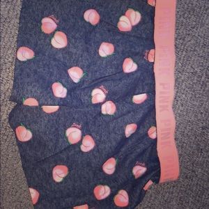 Pink Victoria’s Secret shorts